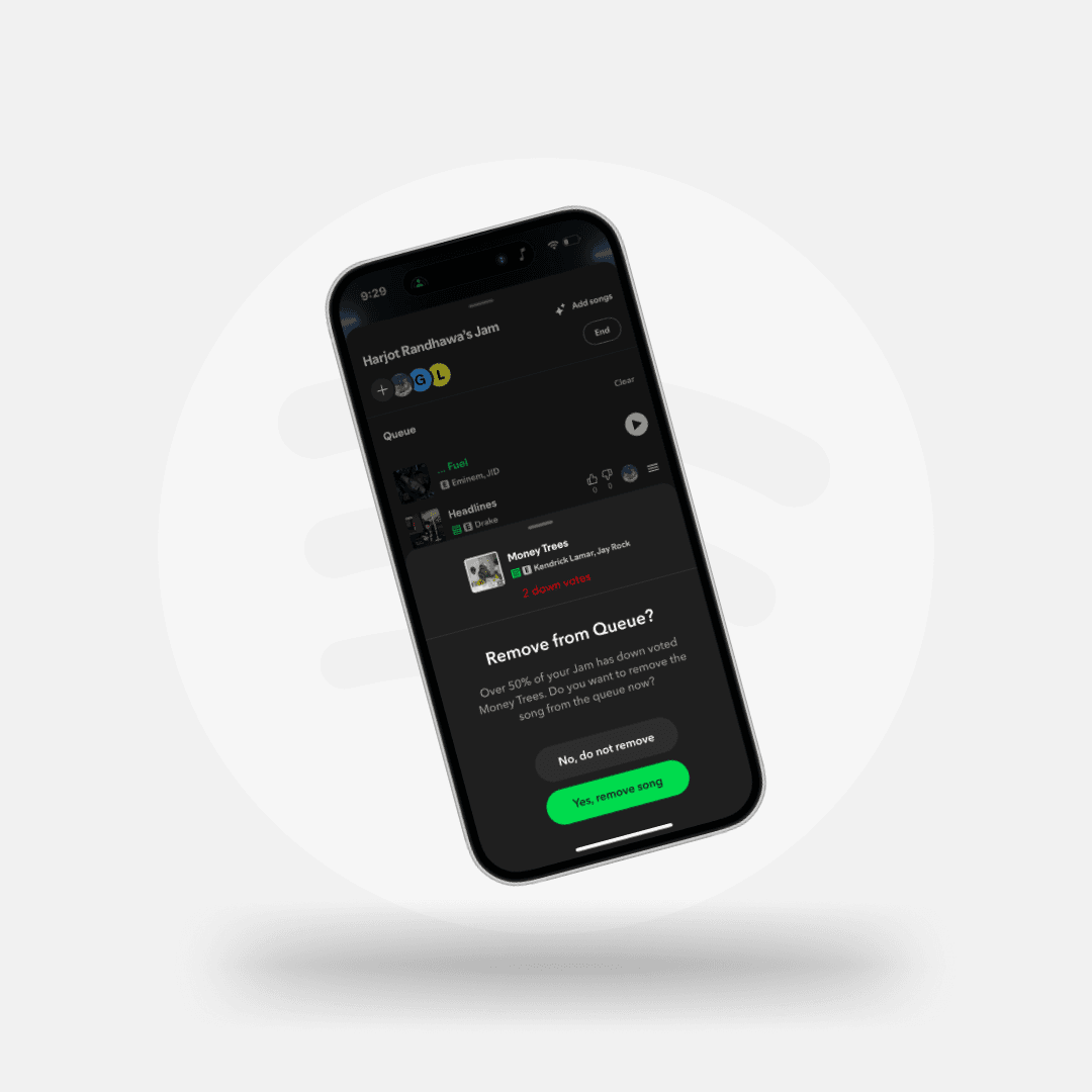 Spotify Jam Feature Addition